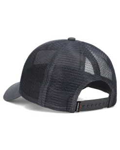 Hot Simms Fishing Single Haul Small Fit Trucker Gunmetal Trout