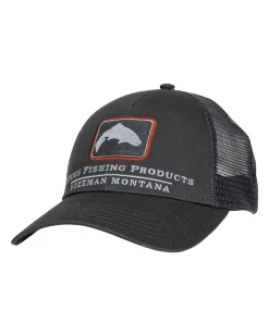 Discount Simms Fishing Trout Icon Trucker Hat