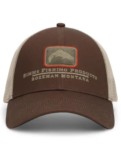 Discount Simms Fishing Trout Icon Trucker Hat