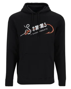New Simms Fishing Unisex Hook and Loop Hoody