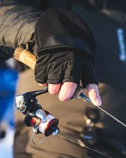 Simms Fishing WINDSTOPPER® Foldover Fishing Mitt Black