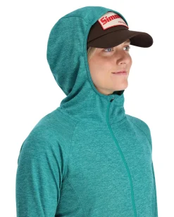 Outlet Simms Fishing Women's Bugstopper® Hoody Bluegrass Heather