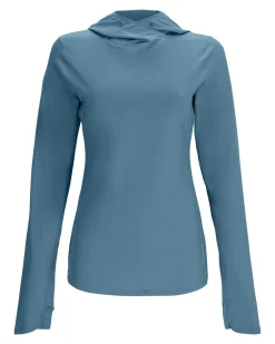 Simms Fishing Women's Bugstopper® SolarFlex® Hoody Neptune