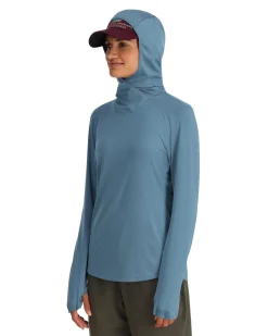 Simms Fishing Women's Bugstopper® SolarFlex® Hoody Neptune