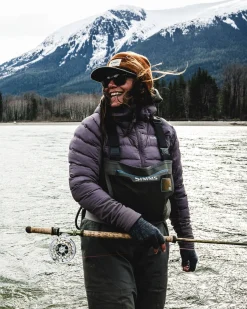 Clearance Simms Fishing Women's ExStream Pull-Over Insulated Hoody