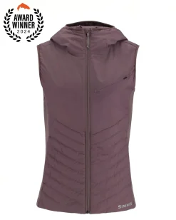 Best Simms Fishing Women's Fall Run Hybrid Hooded Vest