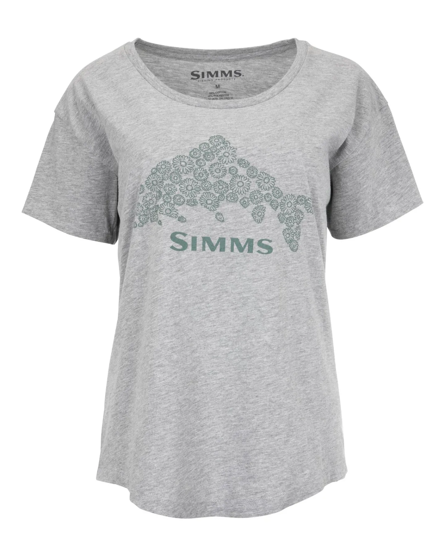 Outlet Simms Fishing Women's Floral Trout T-Shirt
