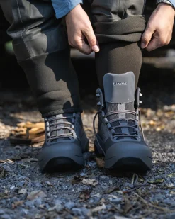 Best Simms Fishing Women's Flyweight® Boot - Vibram Steel Grey