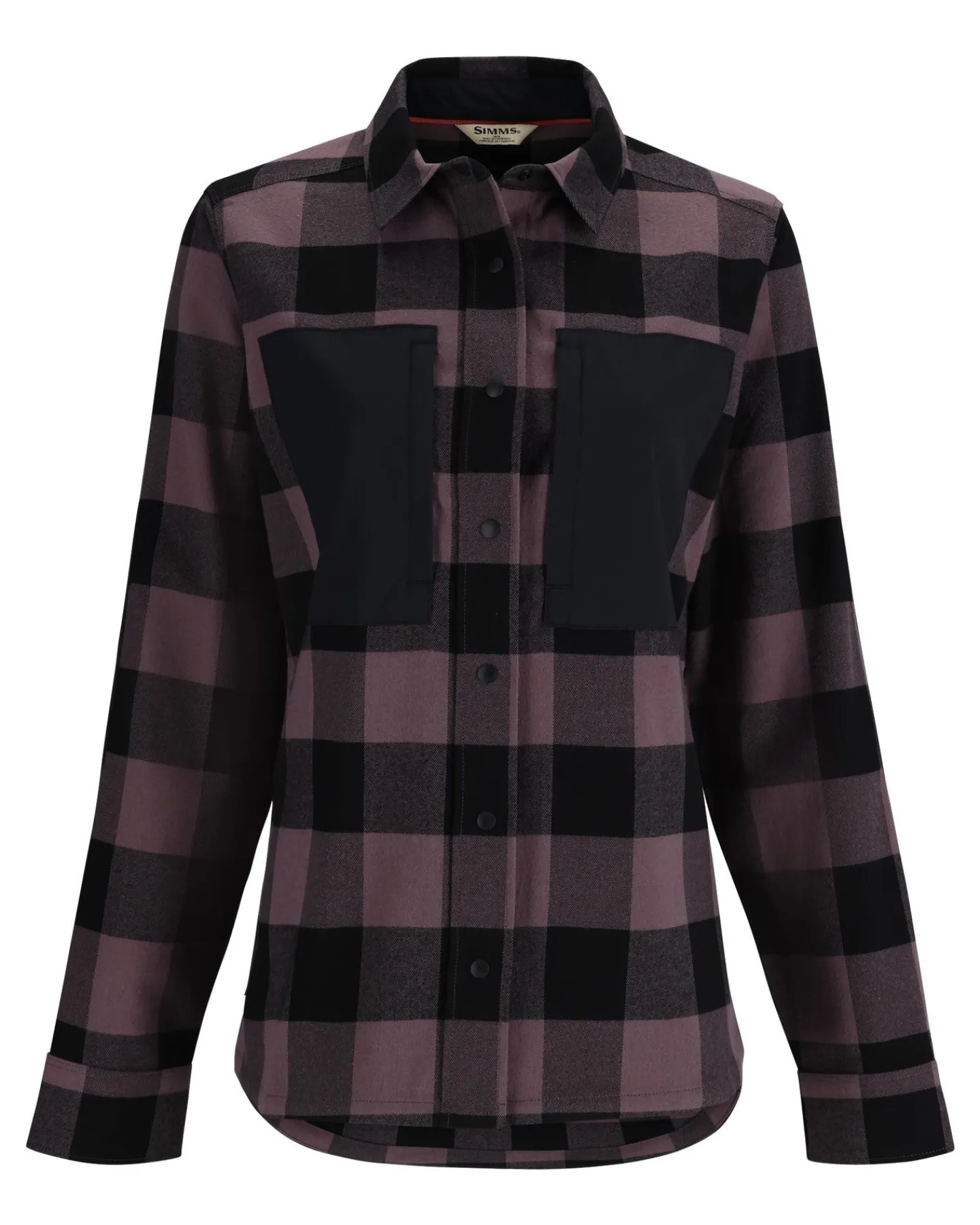 Best Simms Fishing Women's Guide Flannel 2024 Grayling Buffalo Check
