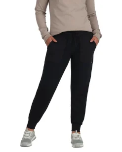 New Simms Fishing Women's Thermal Jogger Black
